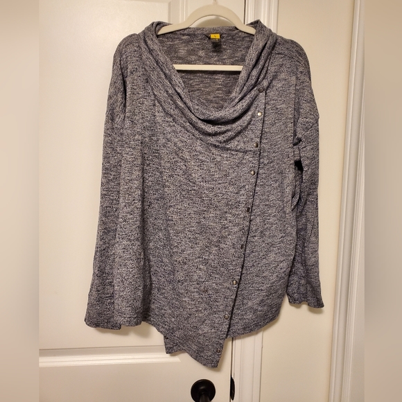 Eddie Bauer Sweater/Cardigan/Cowl Kneck - Picture 2 of 4